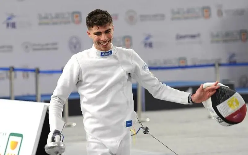 يوسف شامل يحصد ذهبية بطولة العالم للناشئين والشباب للسلاح بالبرازيل